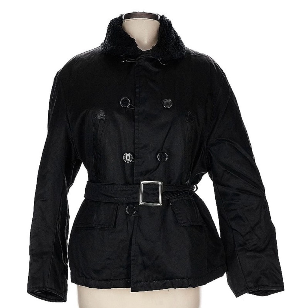 ❌SOLD❌ Spiewak Black Belted Utility Type Jacket